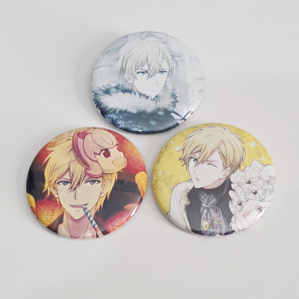 idolish7 - Nagi Rokuya Button Pin Badge Set - Ita Bag - Otome Game Anime